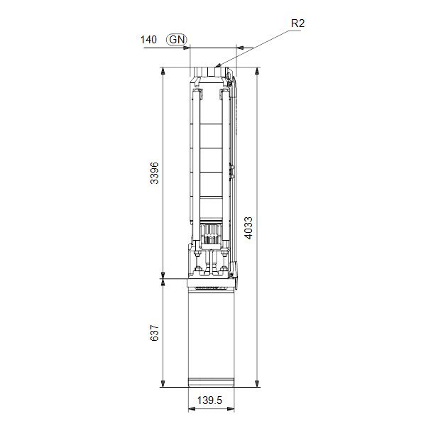 Насос скважинный Grundfos SP 9-56 3x400В - изображение 2